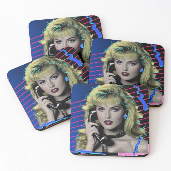 Item preview, 80S GIRL OBSCENE PHONE CALLER designed and sold by DiscoDiscoMx.