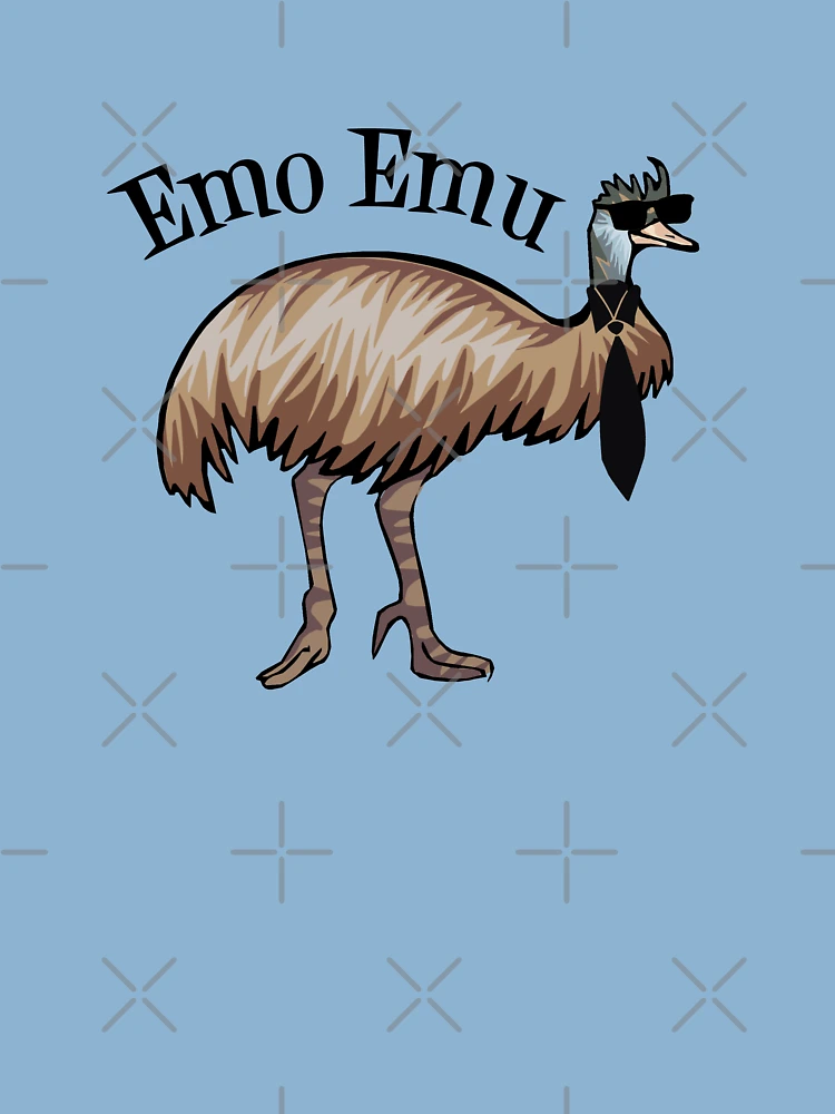 Funny Emu Bird Gifts, Funny Emo Music Quote - Emu Bird Gift - Phone Case