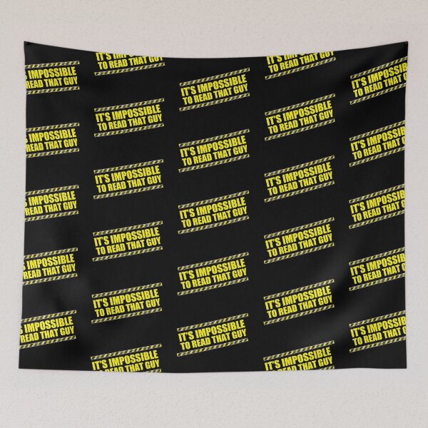 Item preview, Impossible To Read That Guy designed and sold by Fanverse Merchandise.
