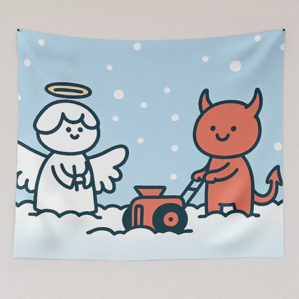 Item preview, Snow Blower Harmony of Angel and Demon designed and sold by zzz888.