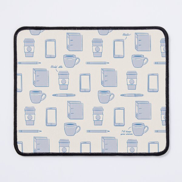 Item preview, Office Items Pattern #1 designed and sold by Bastiano's Nerdiverse.