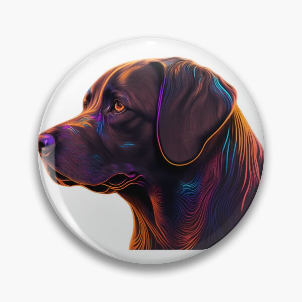 Item preview, Radiant Rover: Neon Doggo Delights designed and sold by 7venty.