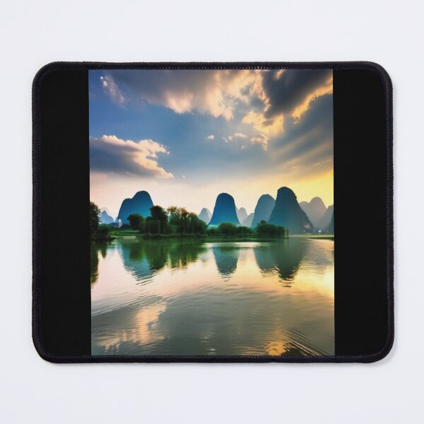 Item preview, guilin and lijiang river national park designed and sold by EuropeanPrints.