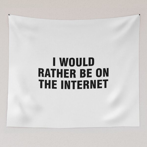 Item preview, I would rather be on the internet designed and sold by allthetees.