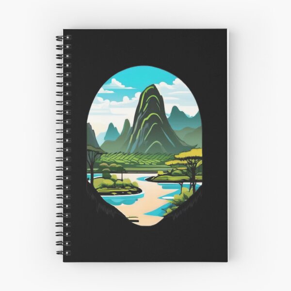 Item preview, guilin and lijiang river national park designed and sold by EuropeanPrints.