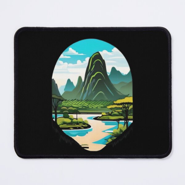Item preview, guilin and lijiang river national park designed and sold by EuropeanPrints.