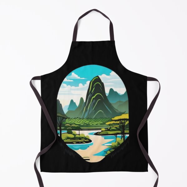 Item preview, guilin and lijiang river national park designed and sold by EuropeanPrints.
