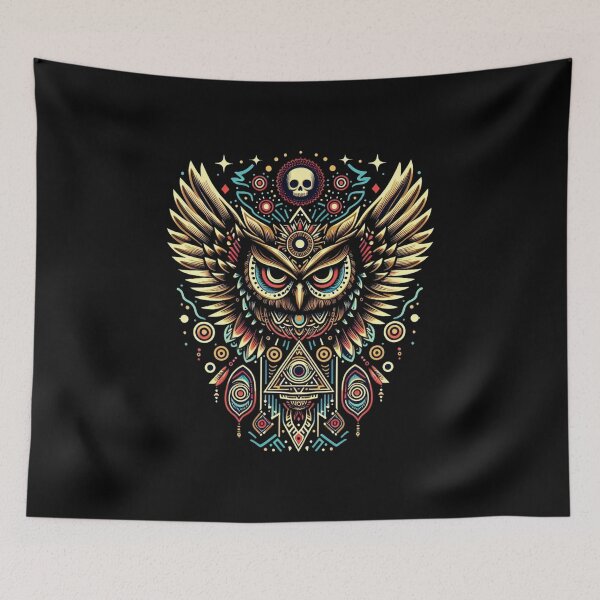 Item preview, Bohemian Grove Owl  designed and sold by obviouslogic.