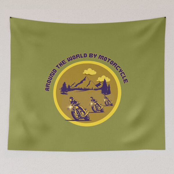 Item preview, Around the world by motorcycle designed and sold by DMHG.