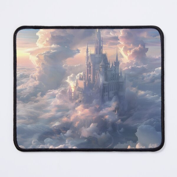 Item preview, Castle in the clouds digital art designed and sold by Aroeldesigns.