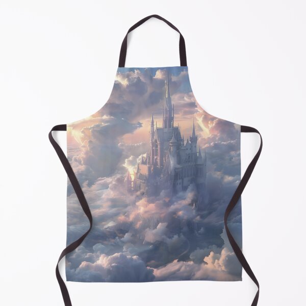 Item preview, Castle in the clouds digital art designed and sold by Aroeldesigns.