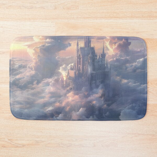 Item preview, Castle in the clouds digital art designed and sold by Aroeldesigns.