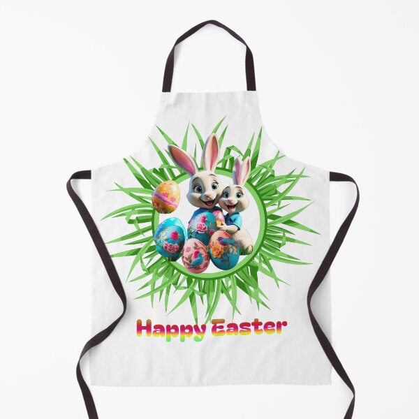 Item preview, Happy Easter Rabbits designed and sold by RoseAIArtRhythm.
