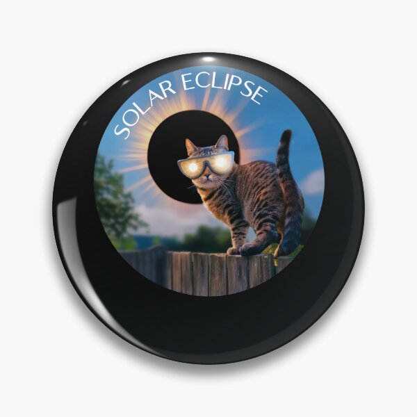 Item preview, Solar Eclipse Cat no background designed and sold by Endless Projects.