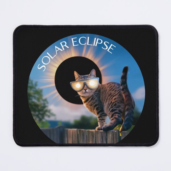 Item preview, Solar Eclipse Cat no background designed and sold by Endless Projects.