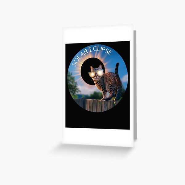 Item preview, Solar Eclipse Cat no background designed and sold by Endless Projects.