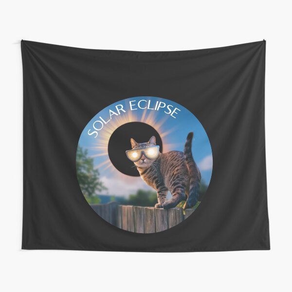 Item preview, Solar Eclipse Cat no background designed and sold by Endless Projects.