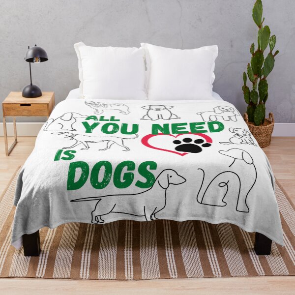 Item preview, All you need is dogs designed and sold by LuckyFamily.