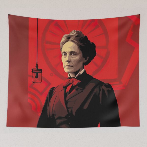 Item preview, Henrietta Leavitt | Red minimalism designed and sold by ComicsFactory.