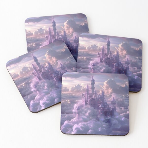 Item preview, Castle in the clouds digital art designed and sold by Aroeldesigns.