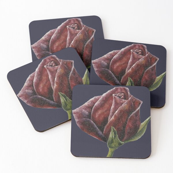 Item preview, Red Rose Oil Painting designed and sold by Lucy-Sykes-Art.