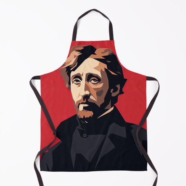 Item preview, Henry David Thoreau | Red minimalism designed and sold by ComicsFactory.
