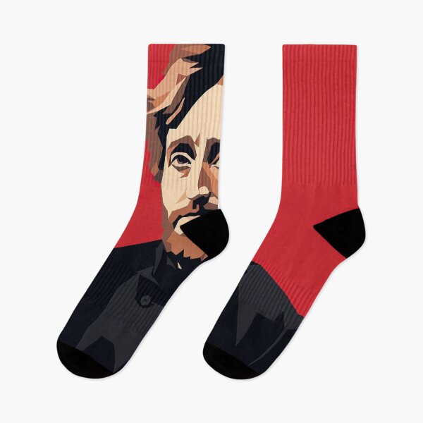 Item preview, Henry David Thoreau | Red minimalism designed and sold by ComicsFactory.