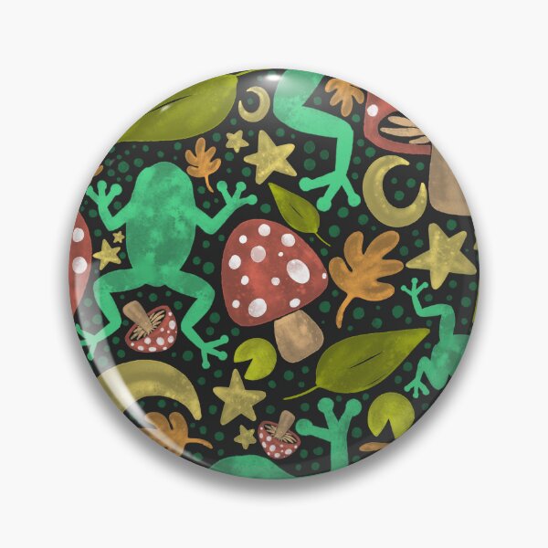 Item preview, Nighttime Frogs designed and sold by serafineaandd.