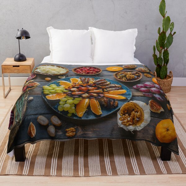 Item preview, Zenith view of a wooden table with vegetables and fruits. designed and sold by coffeeflavour.