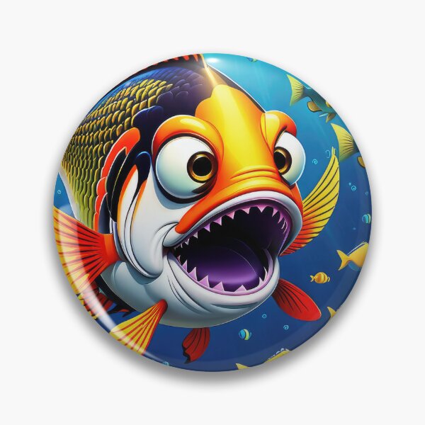 Item preview, Crazy Fish - 3 designed and sold by cyberartstudiox.