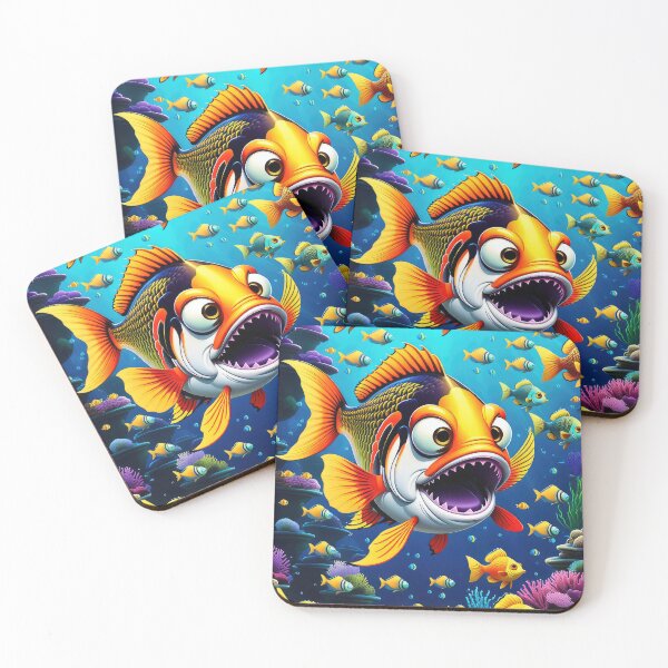 Item preview, Crazy Fish - 3 designed and sold by cyberartstudiox.