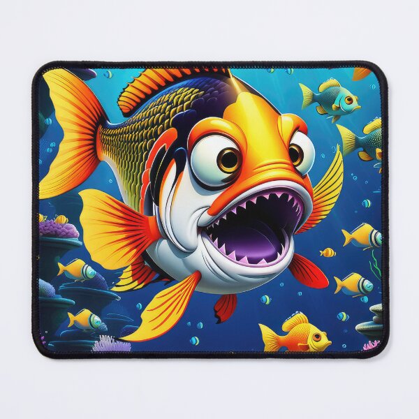 Item preview, Crazy Fish - 3 designed and sold by cyberartstudiox.
