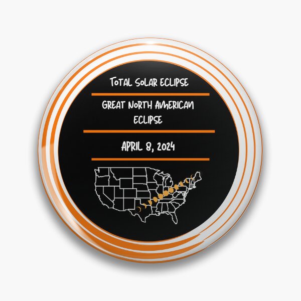 Item preview, Total Solar Eclipse  April 8th 2024 designed and sold by sahbender.