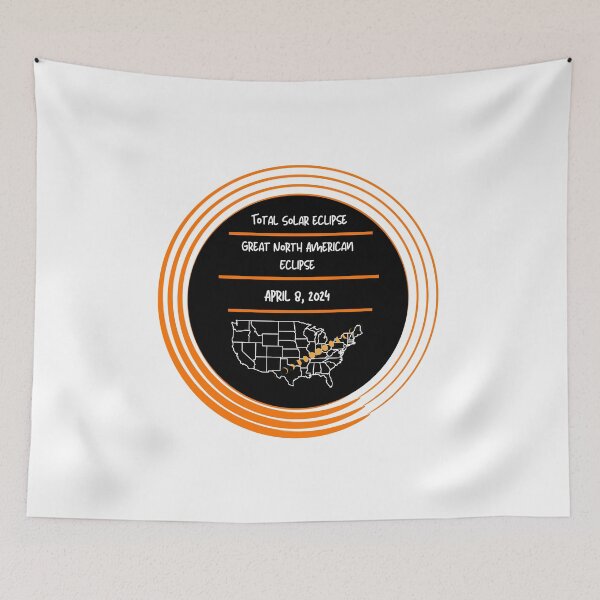 Item preview, Total Solar Eclipse April 8th 2024 designed and sold by sahbender.