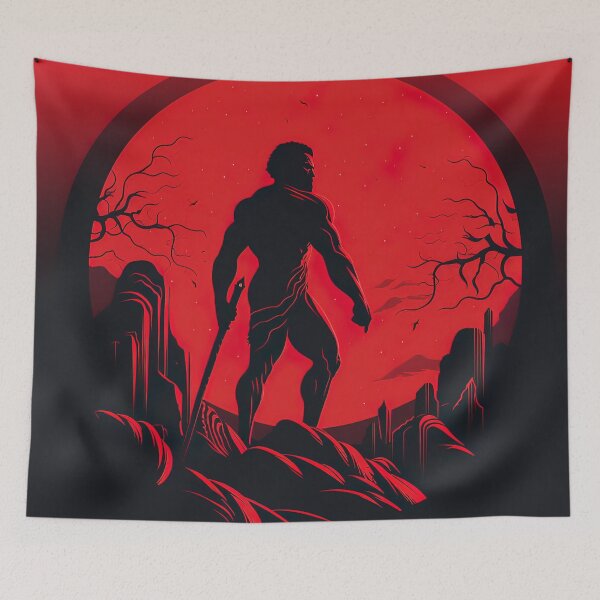 Item preview, Heracles | Red minimalism designed and sold by ComicsFactory.