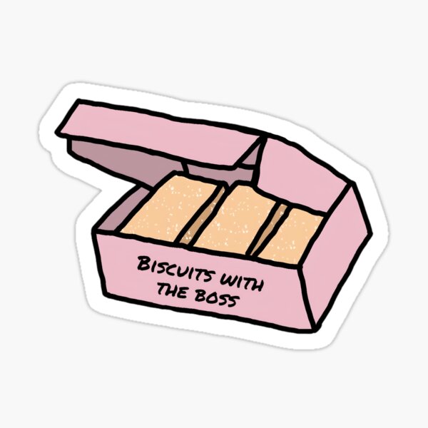 Item preview, Biscuits with the boss designed and sold by ArtByChoosy.