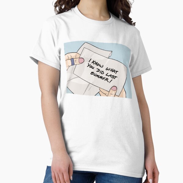 Vista previa del artículo con la obra «¡Sé lo que hiciste el verano pasado! (Película de 1997)», diseñado y vendido por PopShopDesignFR.