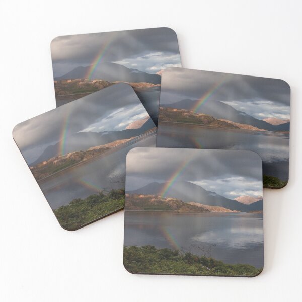 Item preview, Loch Shieldaig Torridon Rainbow Scotland designed and sold by PhotosEcosse.