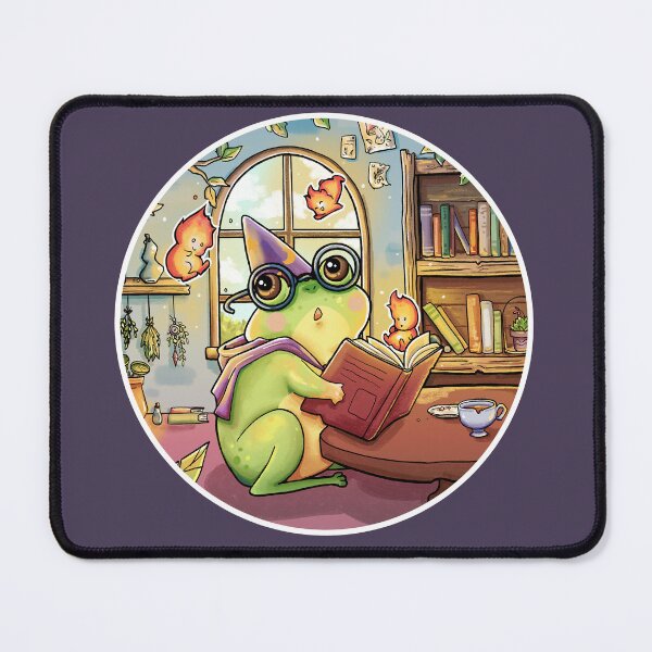 Item preview, Froggy Wizard Library designed and sold by KrishyArt.