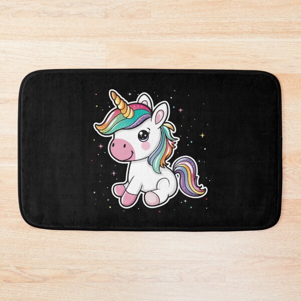 Item preview, Kawaii Chibi Unicorn with Stars designed and sold by KawaiiArtStyle.