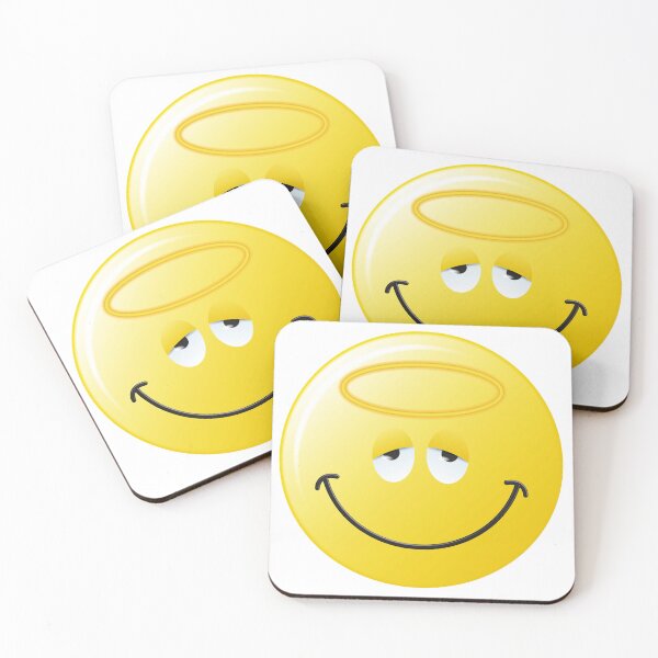 Item preview, Angel Smiley Face designed and sold by mistersmileyfac.