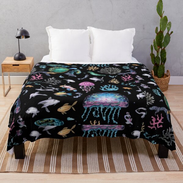 Item preview, Deep Sea Delight: Colorful Marine Life Patterns designed and sold by DunuStore.