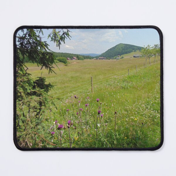 Item preview, Summer meadow and landscape in Jizera mountains, Czech Republic designed and sold by lusiakotowska.
