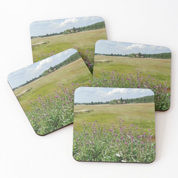 Item preview, Summer meadow and landscape in Jizera mountains, Czech Republic designed and sold by lusiakotowska.