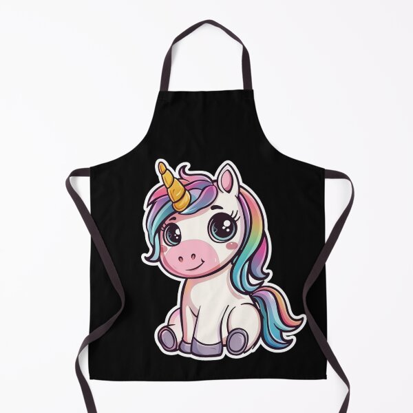 Item preview, Chibi rainbow baby unicorn designed and sold by KawaiiArtStyle.