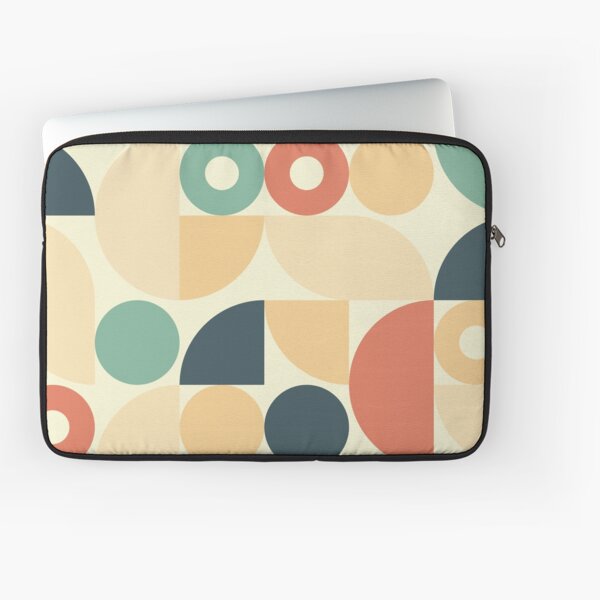 Petrol and Cinnamon Laptop Sleeve