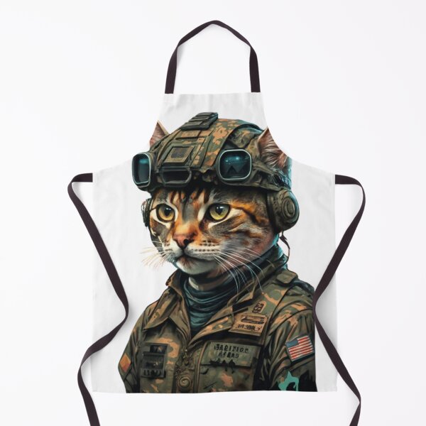 Item preview, Military soldier cat designed and sold by PatronesKawai.