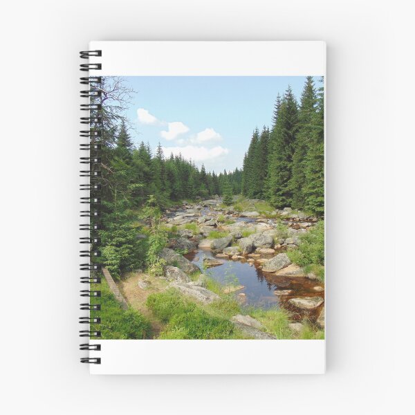 Item preview, Border river Jizera in Jizera Mountains, Poland/Czech Republic designed and sold by lusiakotowska.