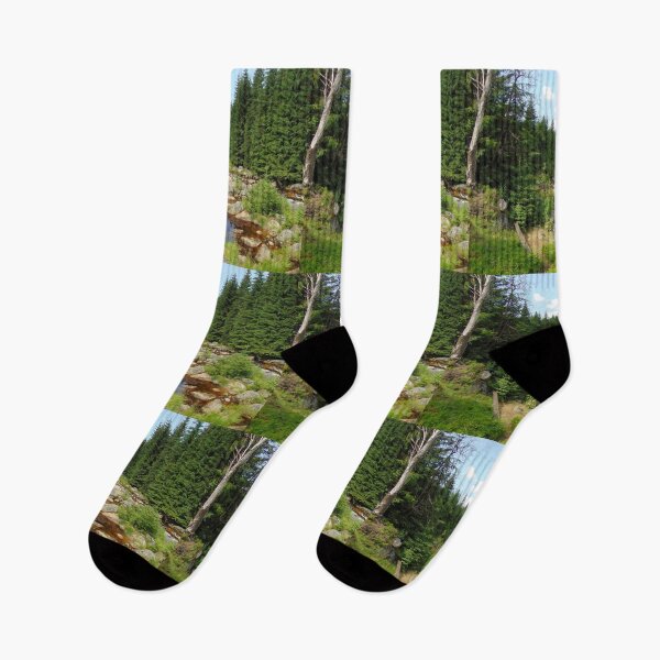 Item preview, Border river Jizera in Jizera Mountains, Poland/Czech Republic designed and sold by lusiakotowska.