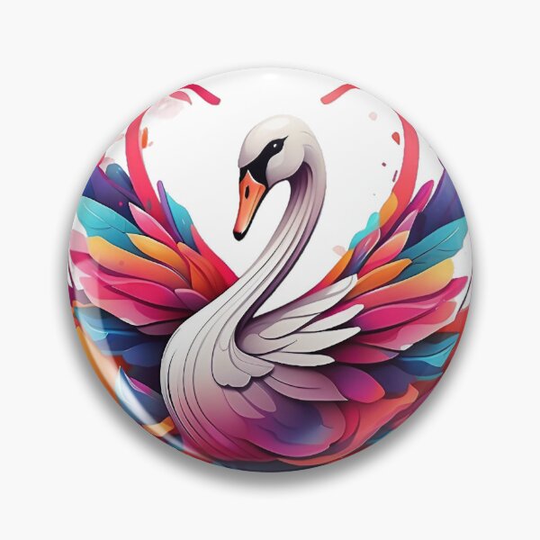 Item preview,  Colorful Swan Lake designed and sold by firecard.